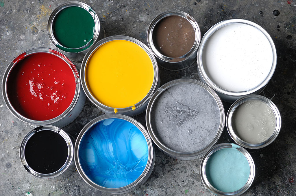 Этапы работ покраски обоев