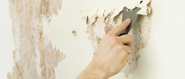 Как убрать побелку со стен: подробное руководство