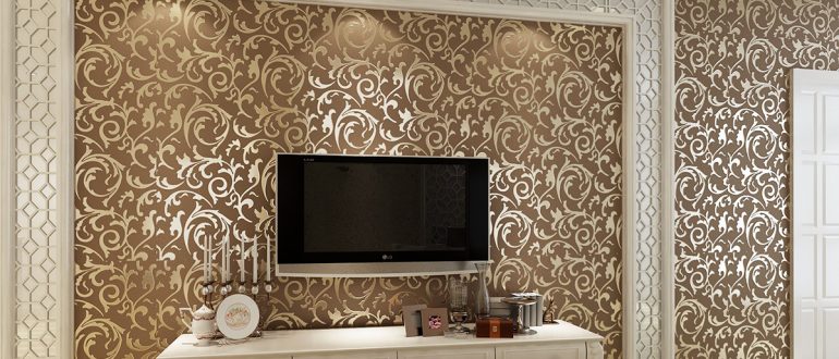 Декор стен обоями: создаем эксклюзивный интерьер своими руками